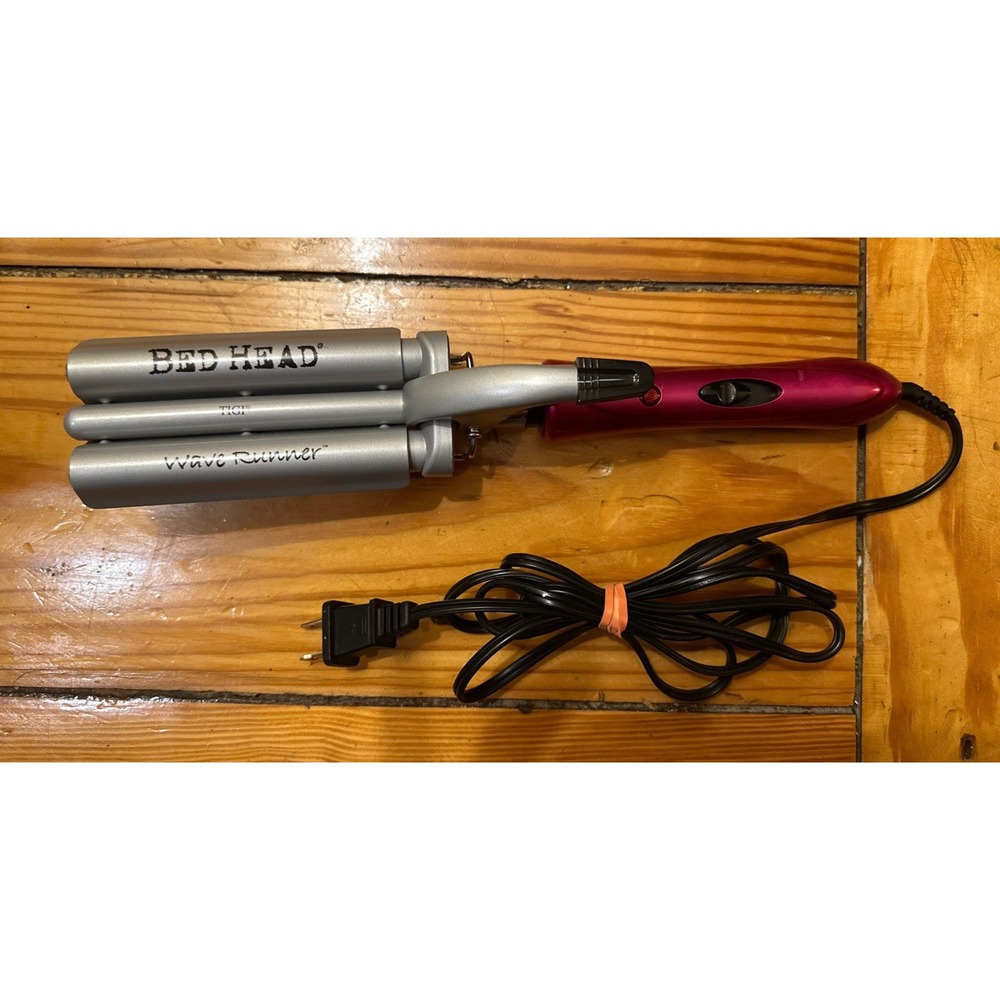 Bed Head Deep Hair‎ Waver 3 Barrel Hollywood Waves Tourmaline Ceramic Healthy